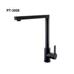 Black Single Hole Modern Kitchen Faucet